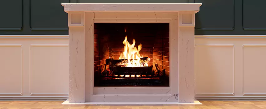 Decorative Electric Fireplace Installation in Wyandotte, Michigan