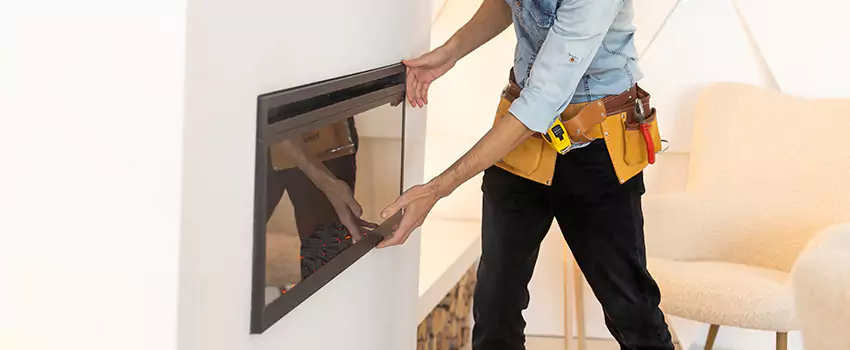 Metal Fireplace Installation in Wyandotte, Michigan