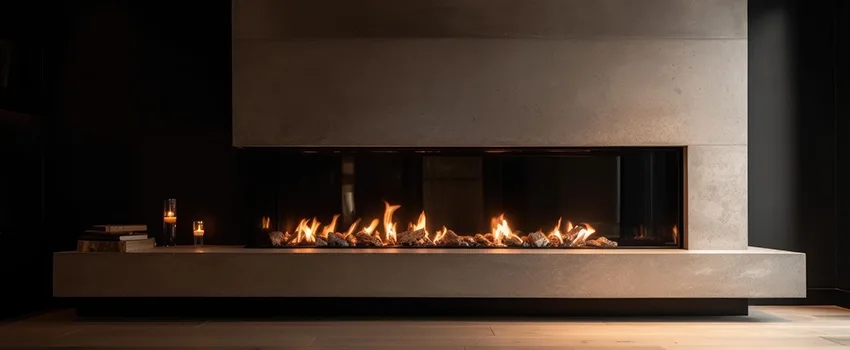 Gas Fireplace Ember Bed Design Services in Wyandotte, Michigan