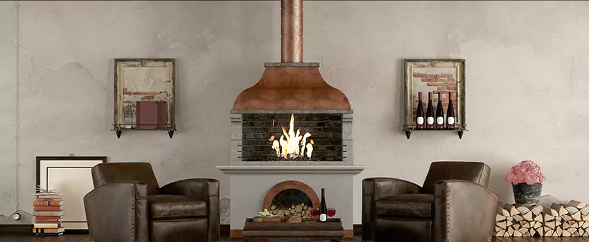 Thelin Hearth Products Providence Pellet Insert Fireplace Installation in Wyandotte, MI