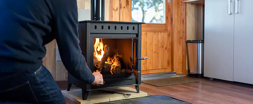 Open Hearth Wood Fireplace Installation in Wyandotte, MI