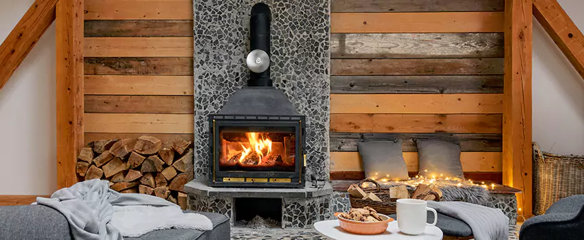 Thelin Hearth Products Direct Vent Gas Stove Fireplace Inspection in Wyandotte, Michigan